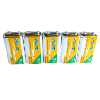 High-performance 9V Alkaline Battery (5 Pack)