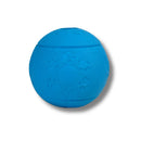 Close-up view of the treat dispensing mechanism, featuring adjustable openings to control the release of treats for dogs.