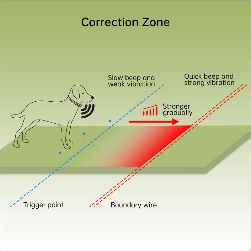 Barktec Advanced Hidden Electric Dog Fence - covers up to 100 acres