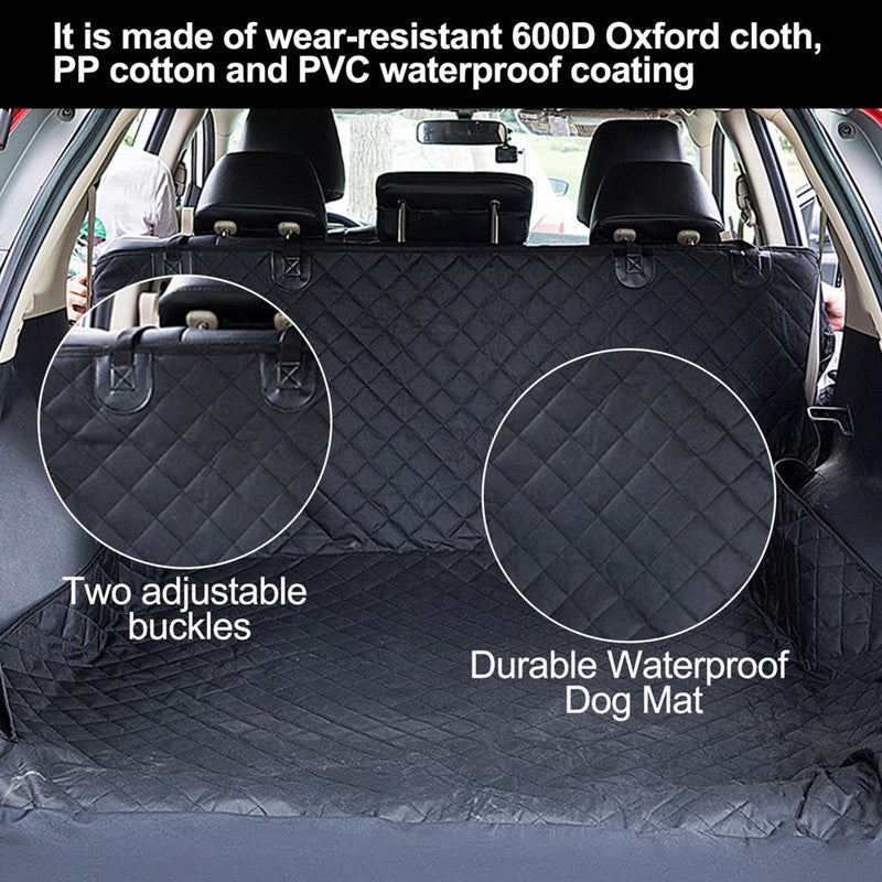 Waterproof Pet Cargo SUV Cover with Extended Flap 