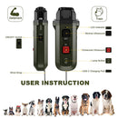 Features of the Ultrasonic Device, including a range of up to 50 feet and multiple training modes for versatile use