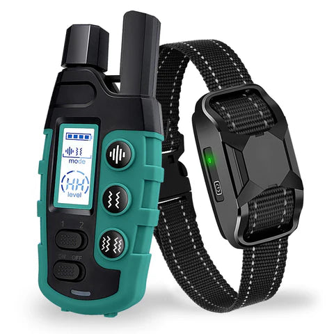 Advanced Houndware No-Shock Bark Control Collar with multiple training modes & weatherproof design suitable for medium to large dogs.