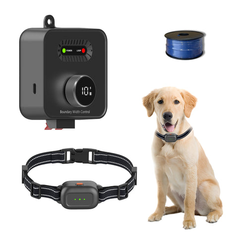 Barktec Advanced Hidden Electric Dog Fence - covers up to 100 acres