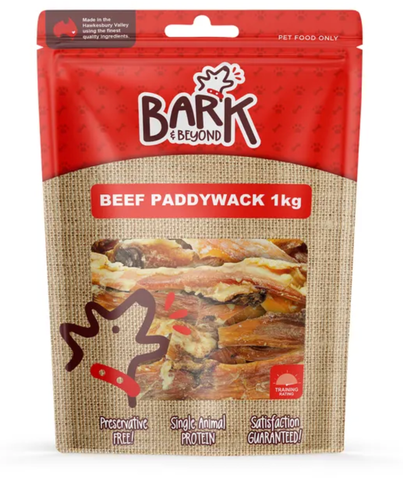Bark & Beyond Beef Paddywack 1kg