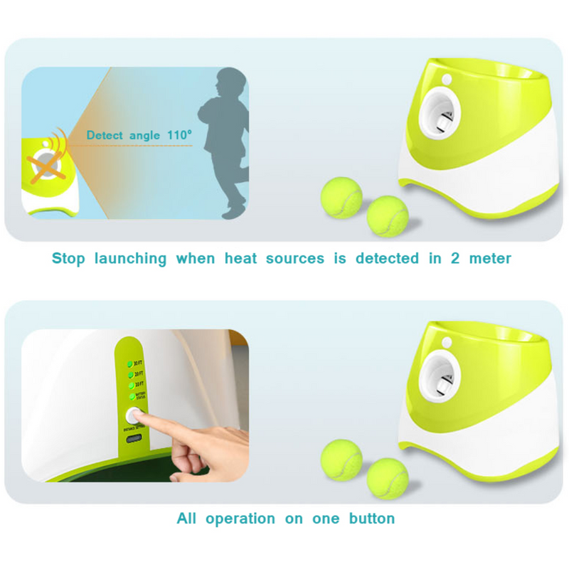 eDog Automatic Ball Launcher features