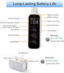 Remote control for the citronella spray collar, featuring long lasting battery life
