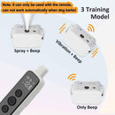 citronella spray collar with 3 different training models