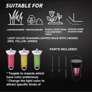 PestGuard Indoor & Outdoor Insect Killer Torch with Electric Grid with Solar Panel 30-50 m2