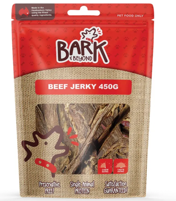 Bark & Beyond Beef Jerky 450g