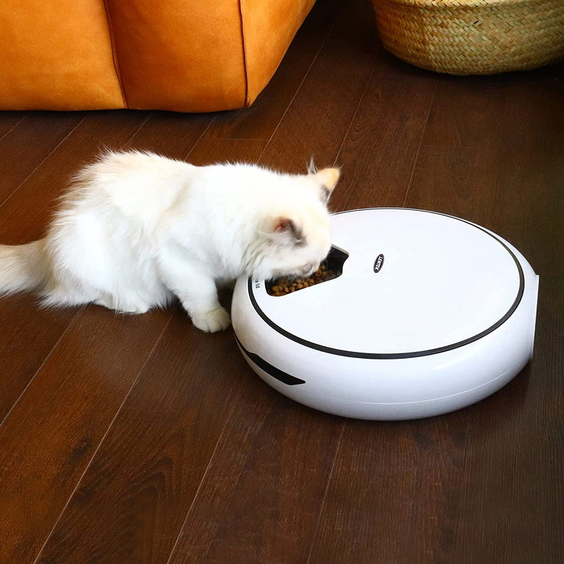 Lentek Programmable Five Meal Pet Dish With Voice Message