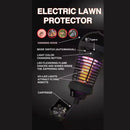 PestGuard Indoor & Outdoor Insect Killer Torch with Electric Grid with Solar Panel 30-50 m2