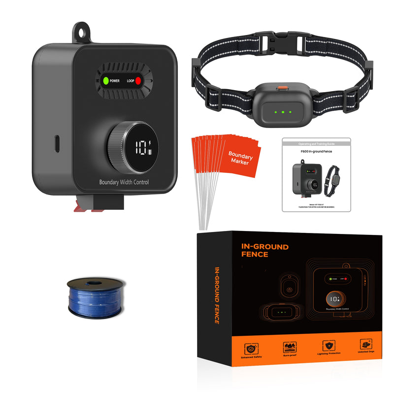 Barktec Advanced Hidden Electric Dog Fence - covers up to 100 acres