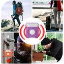 Personal Alarm emitting a loud siren and flashing light, designed for emergency alert situations