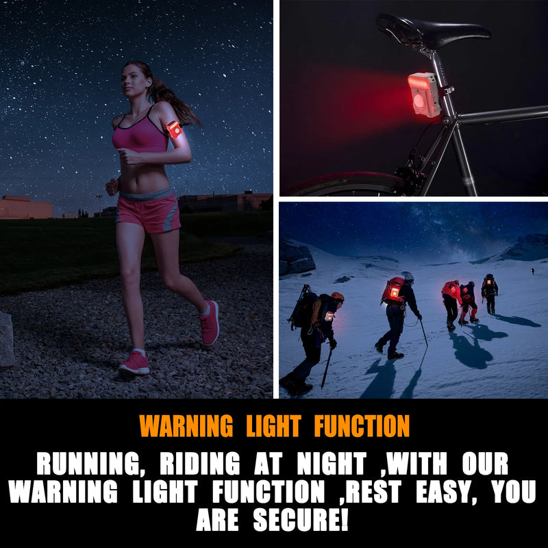 Personal Alarm emitting a loud siren and flashing light, designed for emergency alert situations with warning light function