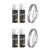 Barktec Rechargeable Sound & Citronella Spray Collar for 2 Dogs