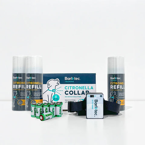 Barktec BT-100 Ultimate Bark Control Kit - Citronella Spray Collar