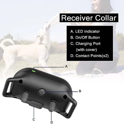 Extra Collar Device - Houndware HW777 Rechargeable Remote Dog Training Collar