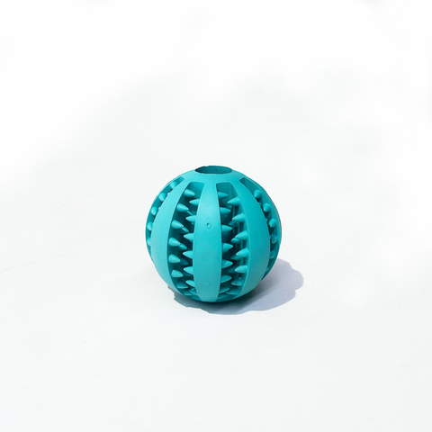 K9 Dental Bounce Treat Ball in large size (7CM), designed with a durable and textured surface for interactive play and dental health
