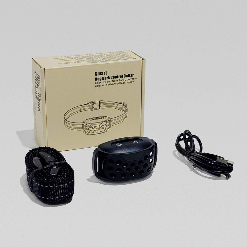 Barktec No-Shock Anti-Bark Collar Dual Vibration Training eDog