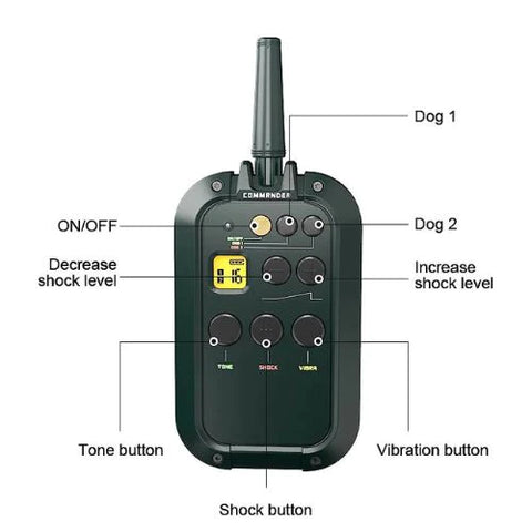 Extra Remote Houndware HW900 Waterproof Outdoor Remote Dog Training