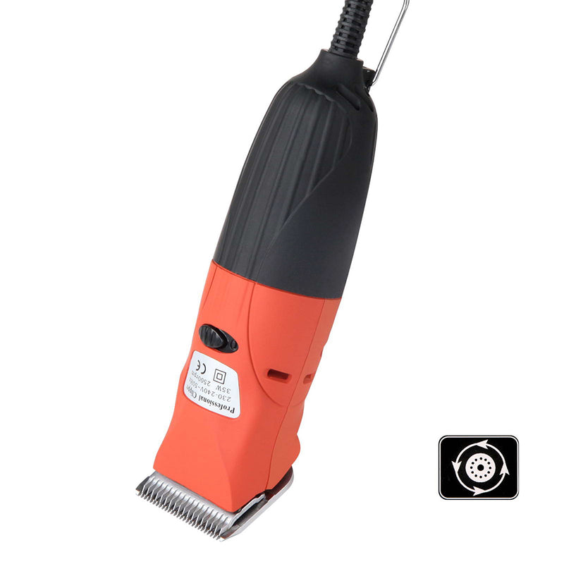 35W Pet Grooming Dog Clipper with Adjustable Blades Two Blades