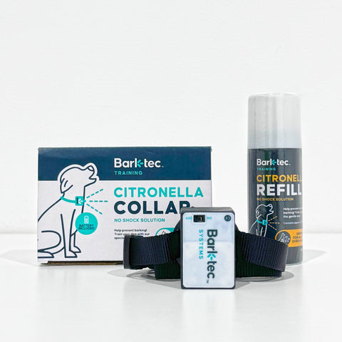 Barktec BT-100 Bark Control Kit- Citronella Spray Collar With Refill
