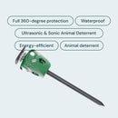 PestGuard 360° Ultrasonic Scarecrow Rodent, Possum and Fox Repeller