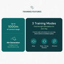 Barktec No-Shock Remote Training Collar with Beep Ultra-Strong Vibration