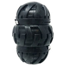 Close up View of Black Tonka Treat Dispensing Dog Toy.  Encourages problem-solving and relieves boredom.