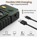 ultrasonic device flexible UB charging with high capacity battery for all devices