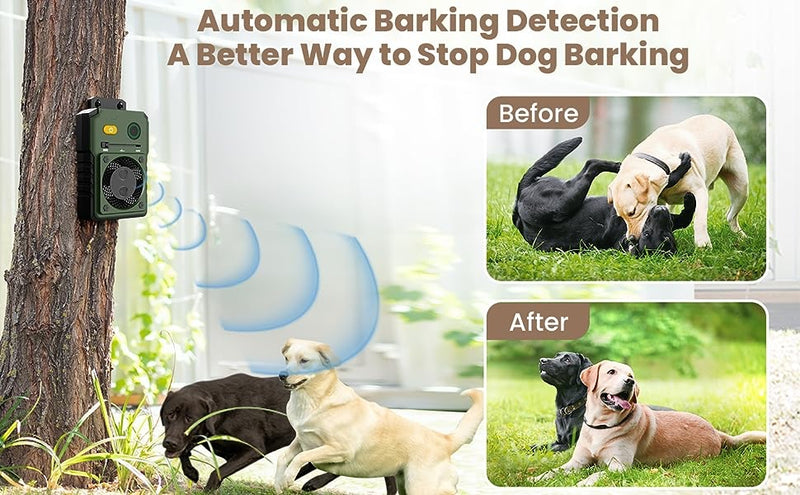 Barktec Ultimate Outdoor Beep Ultrasonic Anti-bark Silencer (UPGRADED VERSION)