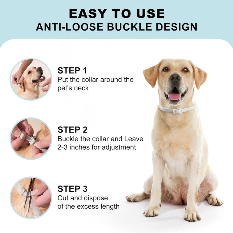 Grey Pest Repellent Collar - 2 pack