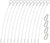 12 Pcs Lanyard Safety Rope with 316 Stainless Steel Rope