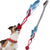 dog playing tug-of-war dog toy with Squeaker