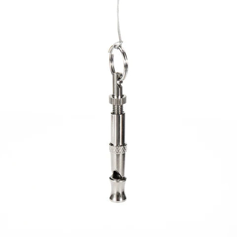 Barktec High Frequency Training Whistle – lightweight, compact, durable design with keyring attachment for easy portability and training on the go