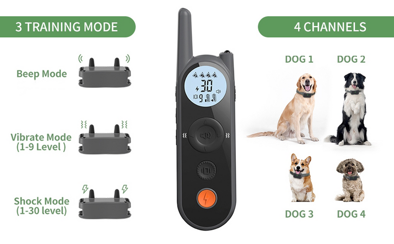 Houndware BoundWise Pro - 2-in-1 Wireless Dog Fence & Training Kit