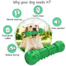 dog biting skull bone squeaky toy