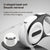 Gramophone Retractable Dog Leash With Light - Green - alternate view