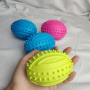 Rubber Dog Ball – Tough & Interactive Chew Toy