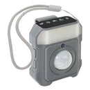 7-in-1 Multi-Functional Personal Alarm with packaging - Features include siren, flashlight, and emergency whistle.