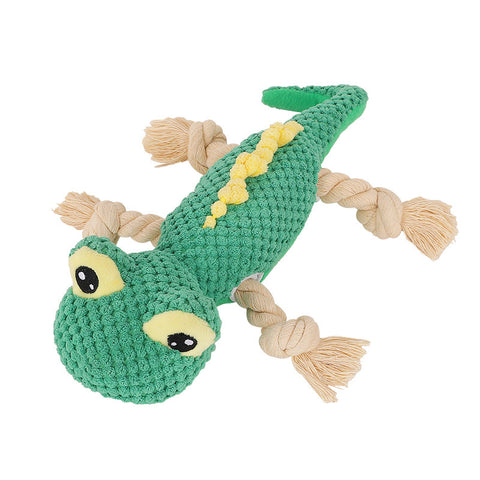 Squeaky Lizard Plush Dog Toy Chew Toys For Dogs eDog AU