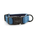 PuppCo Luxe Demin Dog Collar