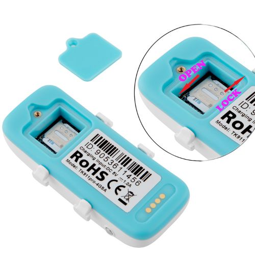 Sim card slot of the 4G GPS Dog Tracker