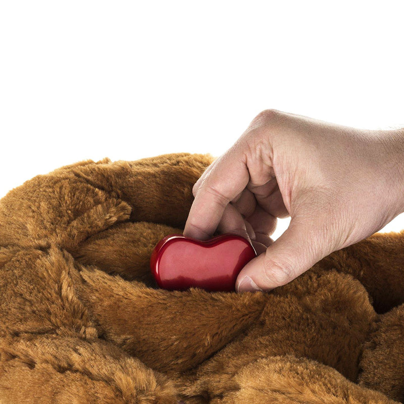 where to put the heartbeat unit in the snuggle puppy