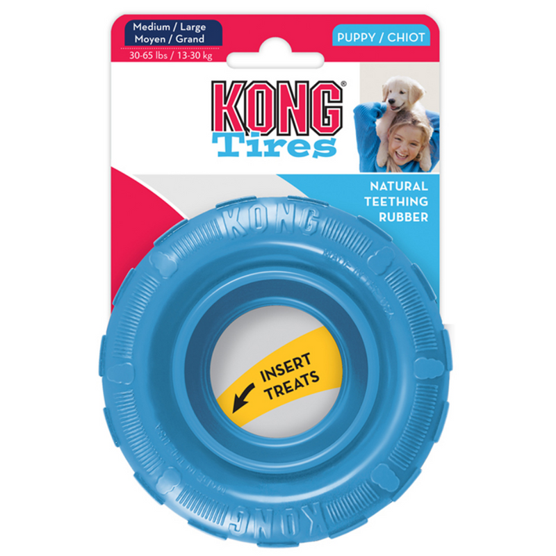 KONG Puppy Tire Small - Medium / Pink