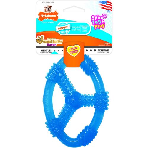 Nylabone Puppy freezer chew ring packaging