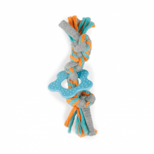 Puppy Multi Chew Knotted Sweater Rope